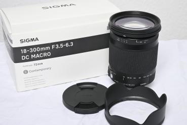 Sigma 18-300mm F3,5-6,3 DC Macro Nikon F -Gebrauchtartikel-